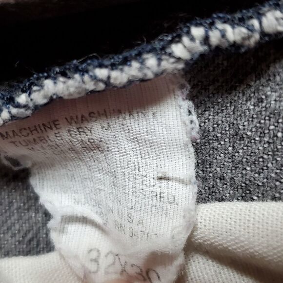 𝅺VINTAGE Black Distressed Lee Jeans Union Made Grunge - Picture 10 of 10